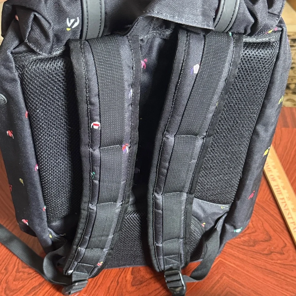 Herschel Supply Company Black Backpack with Multicolor Accents